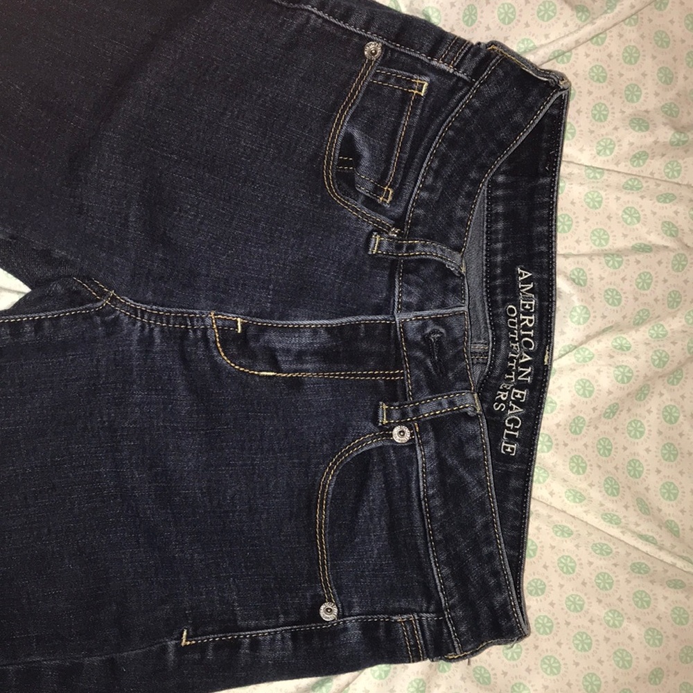 American eagle dark wash pants